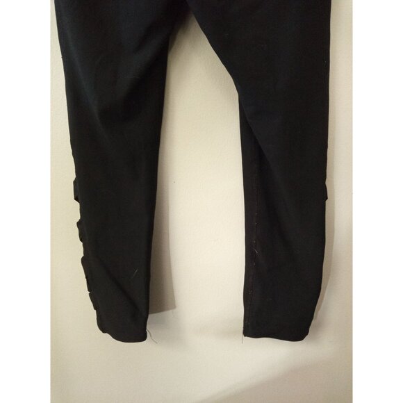 90 Degree by Reflex Womans Junior Black Leggings Size Small - Picture 4 of 5